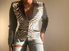 Load image into Gallery viewer, Bel Air Academy Zebra Blazer